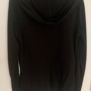 Soft hooded casual cardigan